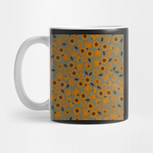 Sunflowers and other orange stuff Mug